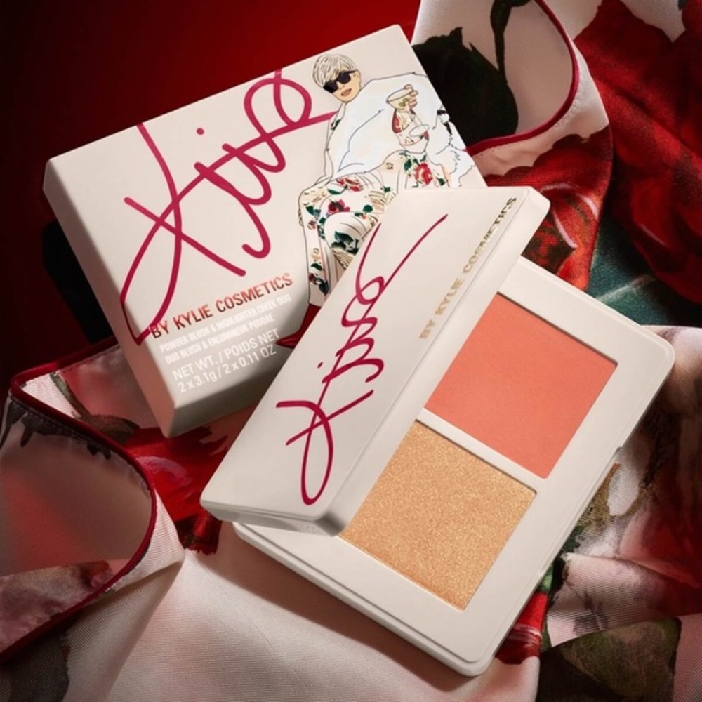 Kylie Cosmetics Kris Powder Blush & Highlighter Cheek Duo